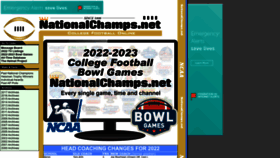 What Nationalchamps.net website looked like in 2023 (1 year ago)