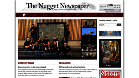 What Nuggetnews.com website looked like in 2023 (1 year ago)