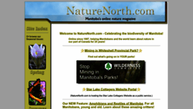 What Naturenorth.com website looked like in 2023 (1 year ago)