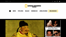What Nationalgeographic.co.id website looked like in 2023 (1 year ago)