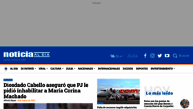 What Noticiaaldia.com website looked like in 2023 (1 year ago)