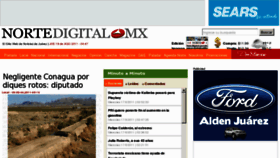 What Nortedigital.com.mx website looked like in 2011 (12 years ago)