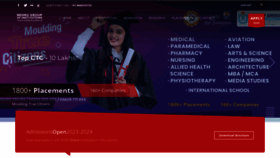 What Nehrucolleges.com website looked like in 2023 (1 year ago)