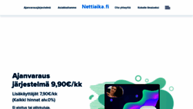 What Nettiaika.fi website looked like in 2023 (2 years ago)