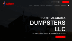 What Northalabamadumpsters.com website looked like in 2023 (1 year ago)
