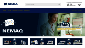 What Nemaq.com.br website looked like in 2023 (1 year ago)