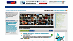 What Nri-online.com website looked like in 2023 (1 year ago)