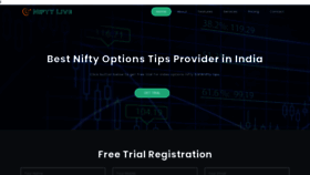 What Niftylivetrade.com website looked like in 2023 (1 year ago)