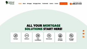 What Northwoodmortgage.com website looked like in 2023 (1 year ago)