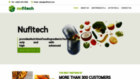 What Nufitech.com website looked like in 2023 (1 year ago)