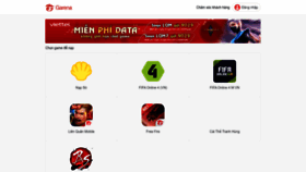 What Napthe.vn website looked like in 2023 (This year)