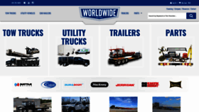 What Newtowtrucks.com website looked like in 2023 (1 year ago)
