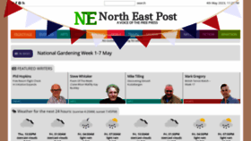 What Northeastpost.co.uk website looked like in 2023 (This year)