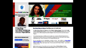 What Naijacreditcards.com website looked like in 2023 (This year)