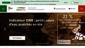 What Naturefrance.fr website looked like in 2023 (This year)