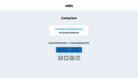 What Norandastud.com website looked like in 2023 (This year)