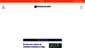 What Noticiasdemogi.com.br website looked like in 2023 (This year)
