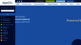 What Nga.org.uk website looked like in 2023 (This year)