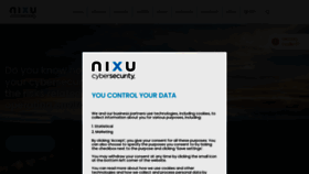 What Nixu.com website looked like in 2023 (This year)