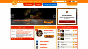 What Novelgames.com website looked like in 2023 (This year)