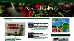 What News-bulletin.com website looked like in 2023 (2 years ago)