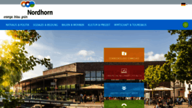 What Nordhorn.de website looked like in 2023 (This year)