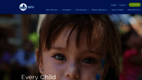 What Nph.org website looked like in 2023 (2 years ago)