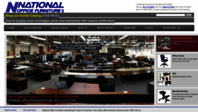 What Nationaloffice.com website looked like in 2023 (This year)