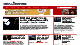 What Nationalnewswatch.com website looked like in 2023 (This year)