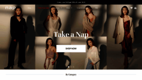 What Naploungewear.com website looked like in 2023 (This year)