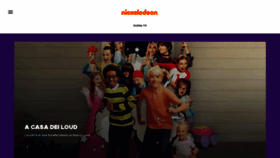 What Nicktv.it website looked like in 2023 (This year)