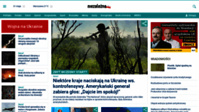 What Niezalezna.pl website looked like in 2023 (This year)
