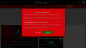 What Nintendolife.com website looked like in 2023 (This year)