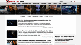 What Notebookcheck.net website looked like in 2023 (3 years ago)