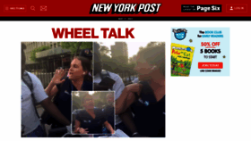 What Nypost.com website looked like in 2023 (This year)