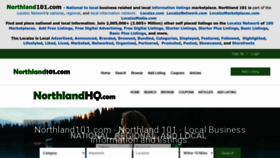 What Northland101.com website looked like in 2023 (This year)