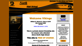 What Northhighviking.com website looked like in 2023 (This year)