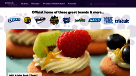 What Nabisco.com website looked like in 2023 (This year)