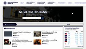 What Nrb.org.np website looked like in 2023 (This year)
