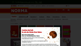 What Norma-online.de website looked like in 2023 (This year)
