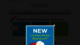 What Nassaucandy.com website looked like in 2023 (This year)