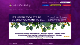 What Naturecare.com.au website looked like in 2023 (This year)