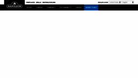 What Napoleon.com website looked like in 2023 (This year)
