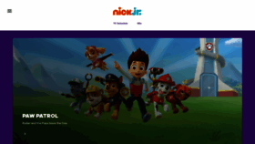 What Nickjr.co.uk website looked like in 2023 (This year)