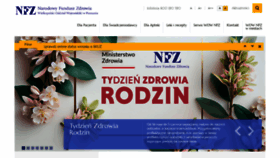 What Nfz-poznan.pl website looked like in 2023 (3 years ago)