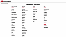 What Newbalance.eu website looked like in 2023 (2 years ago)