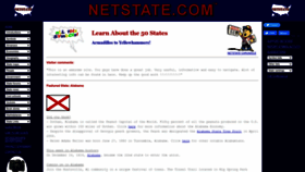 What Netstate.com website looked like in 2023 (This year)
