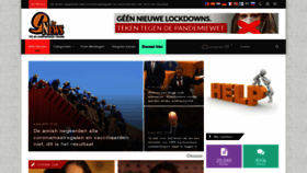 What Ninefornews.nl website looked like in 2023 (This year)