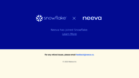 What Neeva.com website looked like in 2023 (This year)