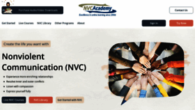What Nvctraining.com website looked like in 2023 (This year)